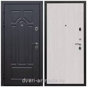 Двери МДФ для квартиры, Дверь входная Армада Эврика ФЛ-58 / ПЭ Венге светлый в коттедж