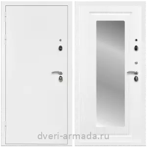Белые, Дверь входная Армада Оптима Белая шагрень / ФЛЗ-120 Ясень белый