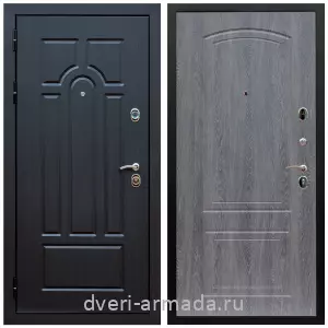 Входные двери МДФ с двух сторон, Дверь входная Армада Эврика ФЛ-58 Венге / ФЛ-138 Дуб Филадельфия графит
