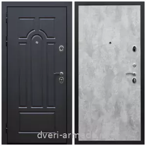 Двери МДФ для квартиры, Дверь входная Армада Эврика ФЛ-58 / ПЭ Цемент светлый