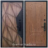 Умная входная смарт-дверь Армада Ламбо Kaadas S500 / ФЛ-140 Мореная береза