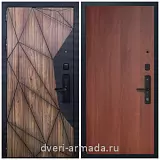 Умная входная смарт-дверь Армада Ламбо Kaadas S500 / ПЭ Итальянский орех