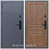 Умная входная смарт-дверь Армада Аккорд Kaadas S500 / ФЛ-243 Мореная береза