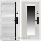 Умная входная смарт-дверь Армада Каскад WHITE Kaadas S500 / ФЛЗ-120 Дуб белёный